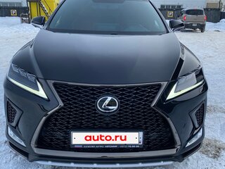 2021 Lexus RX 350 IV Рестайлинг, чёрный, 8000000 рублей, вид 3