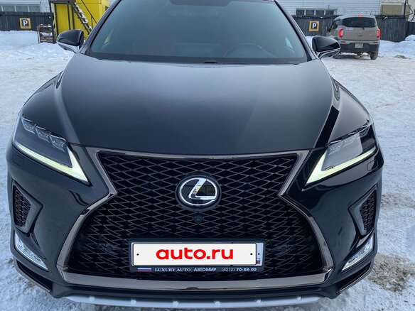 2021 Lexus RX 350 IV Рестайлинг, чёрный, 8000000 рублей - вид 2