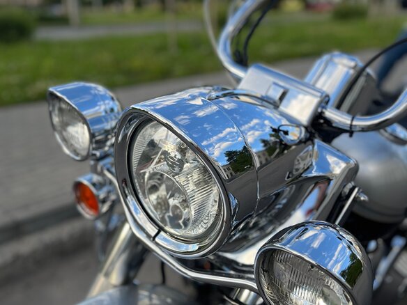 2003 Harley-Davidson Road King, серебристый, 700000 рублей - вид 7