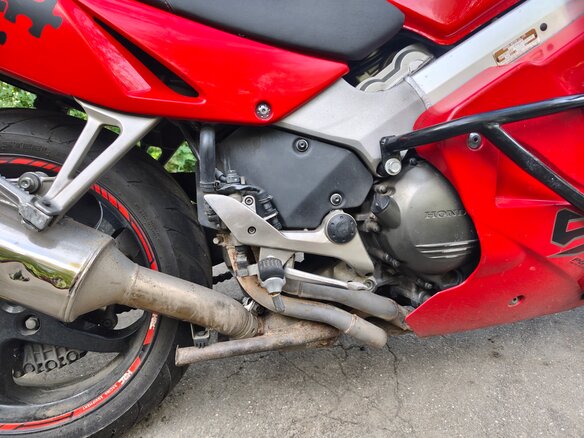 2000 Honda VFR 800, красный, 400000 рублей - вид 7