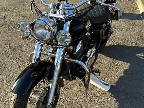 1998 Honda Shadow 400, чёрный, 350000 рублей - вид 12