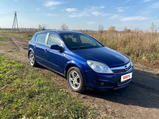 2007 Opel Astra H Рестайлинг, синий, 425000 рублей, вид 1