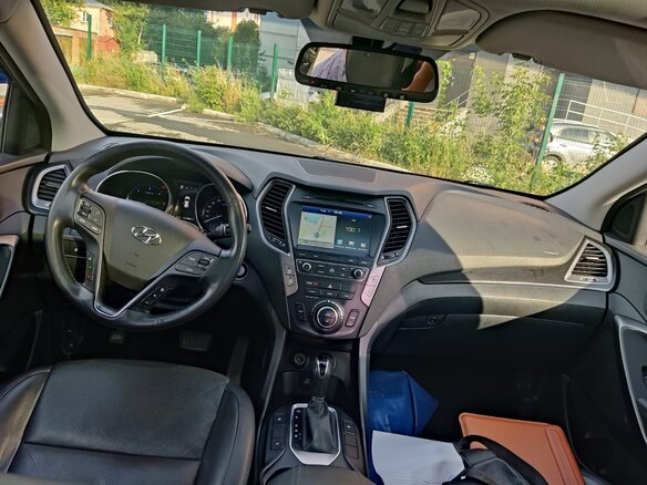 2016 Hyundai Santa Fe III Рестайлинг, чёрный, 2530000 рублей - вид 10