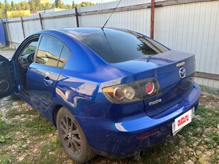 2008 Mazda 3 5-speed I (BK) Рестайлинг, синий, 650000 рублей, вид 3