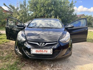 2012 Hyundai Elantra V (MD), чёрный, 1100000 рублей, вид 1
