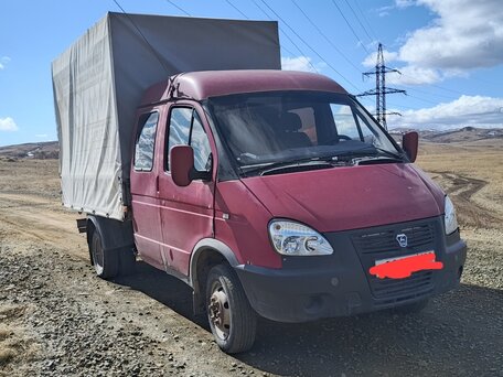 2005 ГАЗ ГАЗель (33023/330273) Фермер, красный, 430000 рублей, вид 1