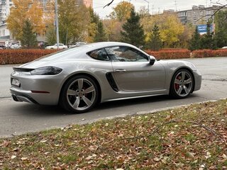 2017 Porsche Cayman S III 718 (982), серебристый, 8500000 рублей, вид 4