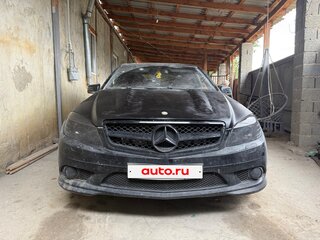 2007 Mercedes-Benz C-Класс 280 III (W204), чёрный, 1400000 рублей, вид 5