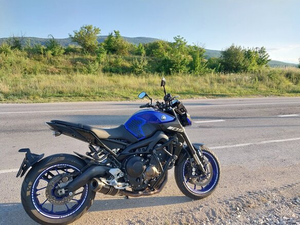 2019 Yamaha MT-09 (FZ-09), синий, 949999 рублей - вид 8