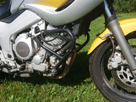 1998 Yamaha TDM850, жёлтый, 350000 рублей, вид 2