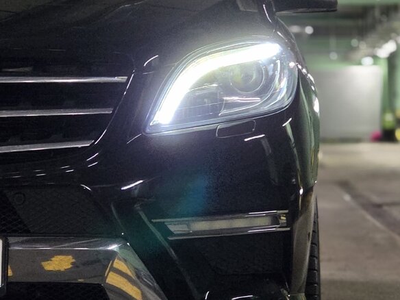 2014 Mercedes-Benz M-Класс 300 III (W166), чёрный - вид 2