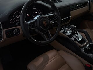 2019 Porsche Cayenne Coupé III, синий, 11900000 рублей, вид 4