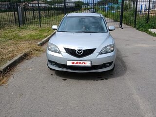 2006 Mazda 3 I (BK) Рестайлинг, серебристый, 750000 рублей, вид 2