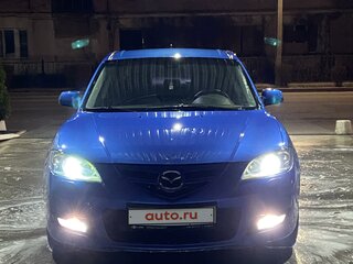 2006 Mazda 3 I (BK) Рестайлинг, синий, 420000 рублей, вид 1