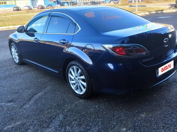 2010 Mazda 6 II (GH) Рестайлинг, синий - вид 7