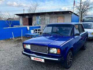 2002 Lada (ВАЗ) 2107, синий, 130000 рублей, вид 2