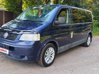 2007 Volkswagen Transporter Long T5, синий, 940000 рублей, вид 1