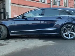 2013 Mercedes-Benz CLS 350 II (C218), синий, 2100000 рублей, вид 3