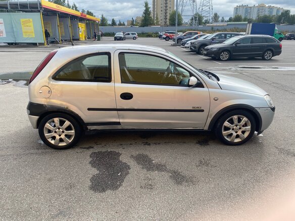2002 Opel Corsa C, серебристый, 140000 рублей - вид 1