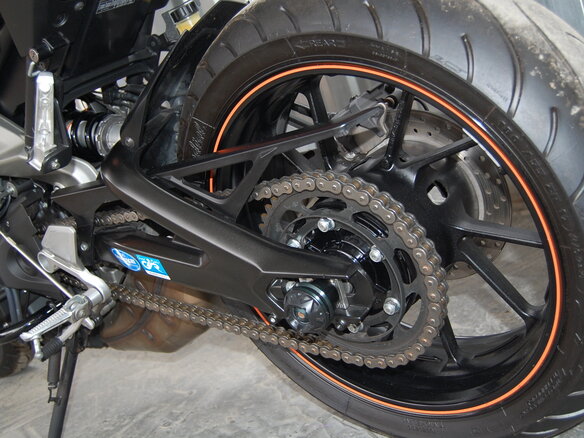 2014 Yamaha MT-09 (FZ-09), оранжевый, 670000 рублей - вид 19