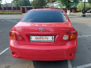 2007 Toyota Corolla AMT X (E140, E150), красный, 1000000 рублей, вид 2