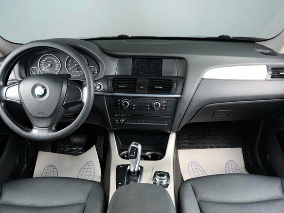 2012 BMW X3 20i xDrive II (F25), голубой, 1779000 рублей - вид 11