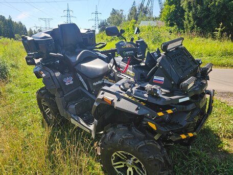 2016 Stels ATV-800 Guepard Cargo, чёрный, 830000 рублей, вид 4
