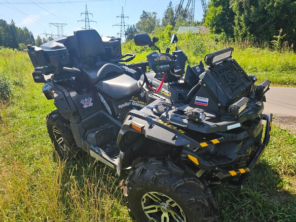 2016 Stels ATV-800 Guepard Cargo, чёрный, 830000 рублей - вид 3