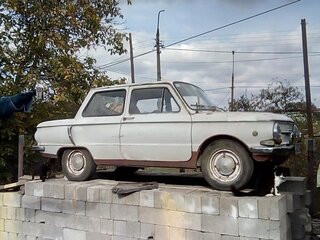 1977 ЗАЗ 968 М, белый, 1000000 рублей, вид 1