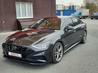 2019 Hyundai Sonata VIII (DN8), серый, 2150000 рублей, вид 1