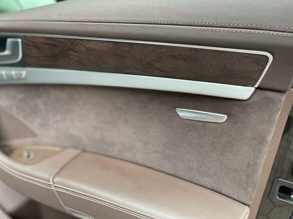 2013 Audi A8 Long III (D4) Рестайлинг, чёрный - вид 24