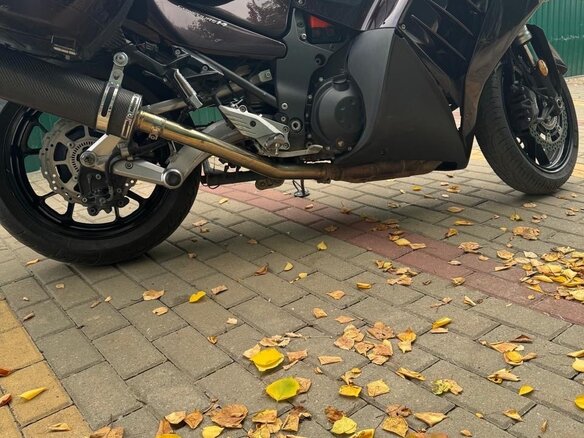 2011 Kawasaki GTR 1400 (Concours 14), коричневый, 760000 рублей - вид 4