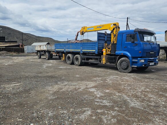 2013 КамАЗ 65116, синий, 5000000 рублей - вид 1