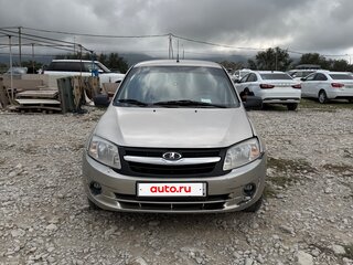 2013 Lada (ВАЗ) Granta I, бежевый, 415000 рублей, вид 2