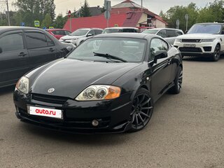 2002 Hyundai Coupe II (GK), чёрный, 550000 рублей, вид 1