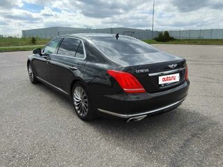 2017 Genesis G90 I, коричневый, 1900000 рублей, вид 4