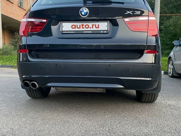 2013 BMW X3 30d xDrive II (F25), чёрный - вид 13