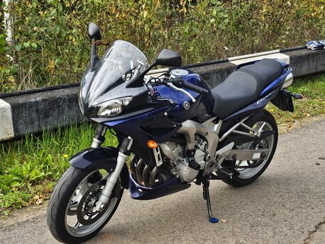 2005 Yamaha FZ6, синий, 500000 рублей, вид 4