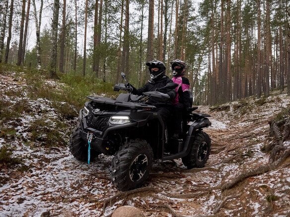 2024 CFMoto CFORCE 600 Advanced EPS, коричневый, 929920 рублей - вид 4