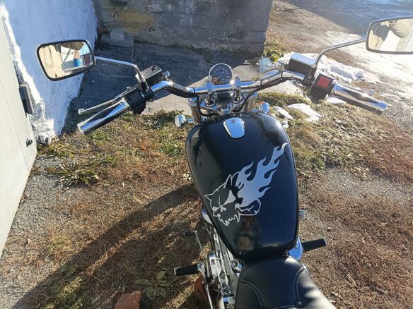 1992 Suzuki Intruder VS 1400, чёрный, 480000 рублей - вид 5