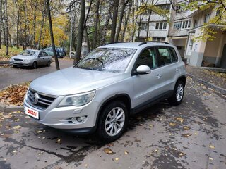 2009 Volkswagen Tiguan I, серебристый, 850000 рублей, вид 1