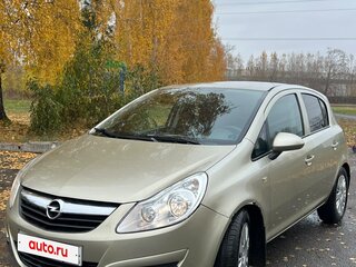 2008 Opel Corsa D, золотистый, 310000 рублей, вид 1