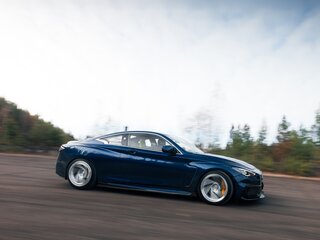 2018 Infiniti Q60 II, синий, 6600000 рублей, вид 4