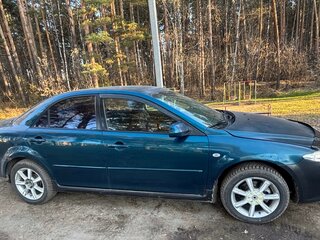 2006 Mazda 6 I (GG) Рестайлинг, зелёный, 300000 рублей, вид 2