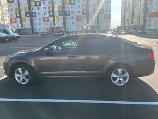 2014 Skoda Octavia III (A7), коричневый, 1250000 рублей, вид 4