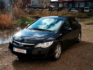 2008 Honda Civic Hybrid VIII, чёрный, 770000 рублей, вид 1