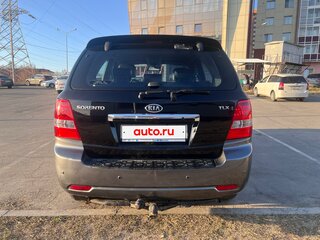 2009 Kia Sorento I Рестайлинг, чёрный, 900000 рублей, вид 3