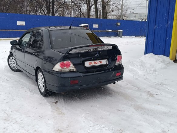 2006 Mitsubishi Lancer IX Рестайлинг, синий, 380000 рублей - вид 3