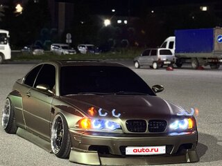 2000 BMW 3 серии 325i IV (E46), чёрный, 1498000 рублей, вид 3