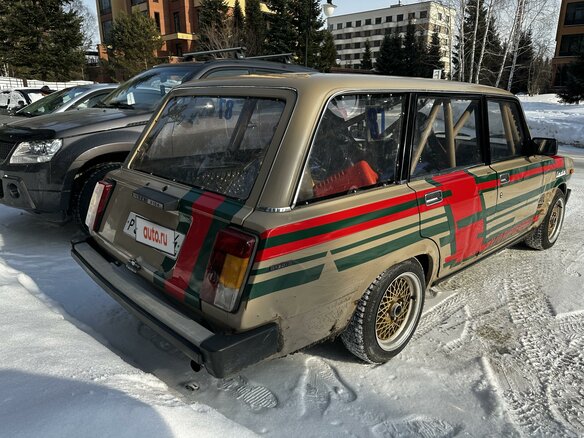 1987 Lada (ВАЗ) 2104, бежевый - вид 6